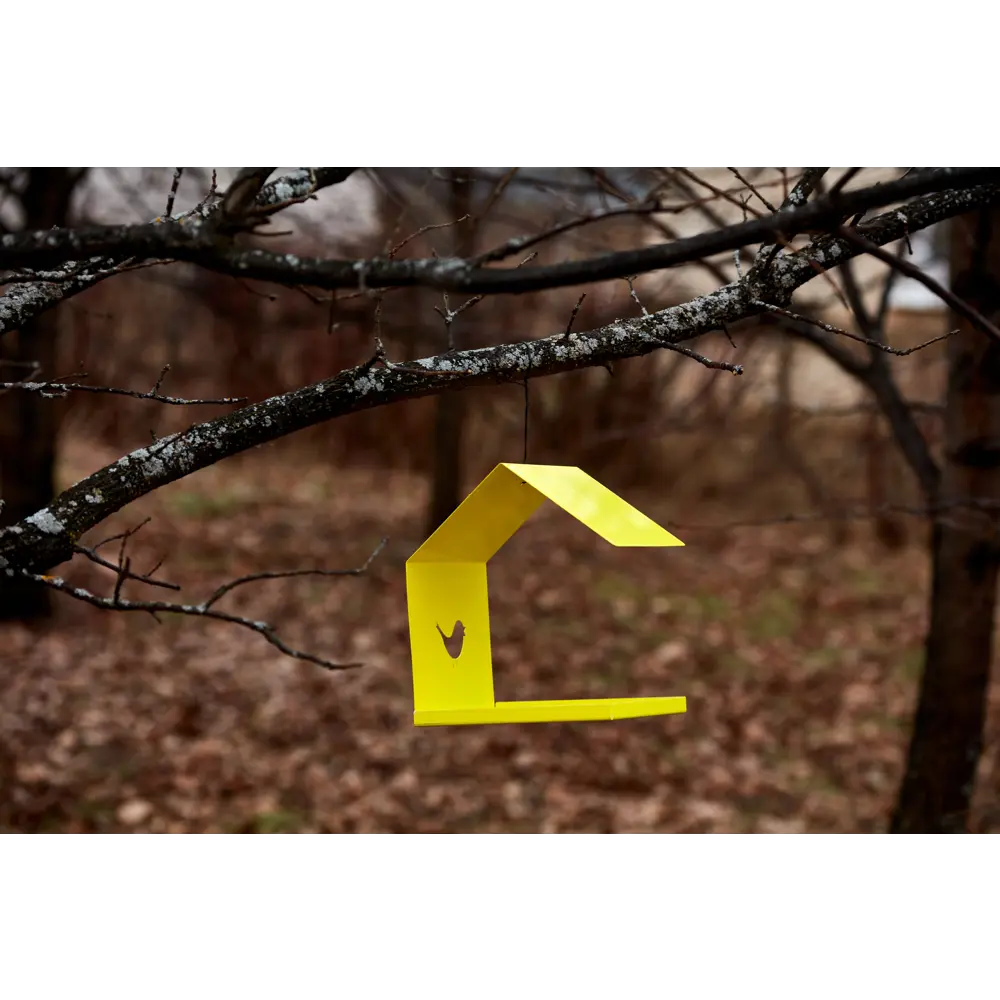 Кормушка для птиц цвет жёлтый Santreyd STLM-2124473 - Вид №2