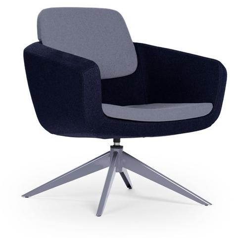 True Design Кресло из ткани с подлокотниками Arca Aa 8090 - Вид №2