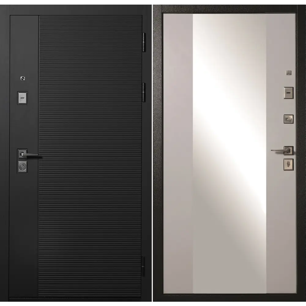 Входная дверь Форпост 100 с зеркалом - защита и комфорт для квартиры 89415302 STLM-1563526