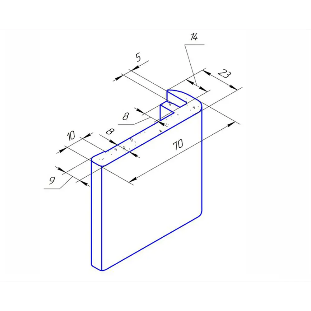 Телескопический наличник KAPELLI для элегантного дверного проема 89893625 STLM-0901705 - Вид №3