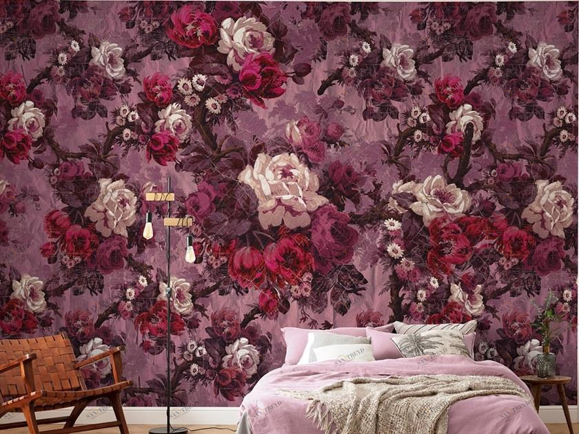 Komar Флизелиновые обои с цветочными мотивами Heritage Hx8-062