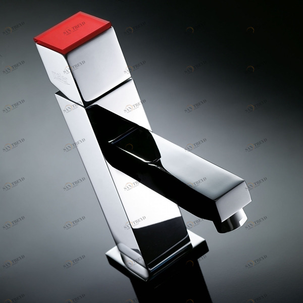 Однорычажный смеситель для раковины с клапаном клик-клак 51.004C MAIER KROMATIC KUB 51004C