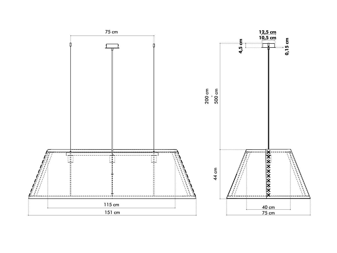 Акустическая ткань подвесной светильник BuzziSpace BuzziShade ARCH-00107896 - Вид №4