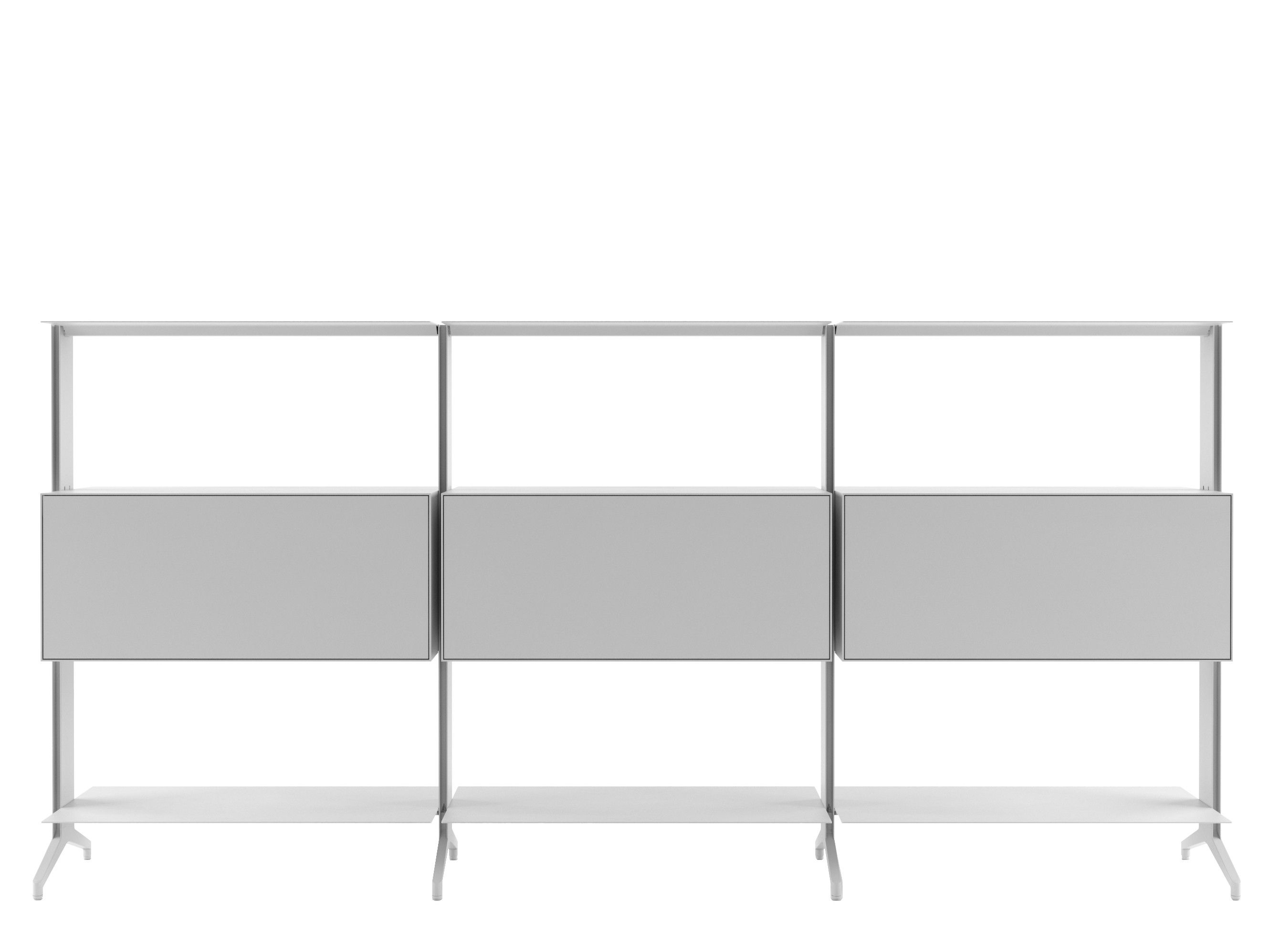 Алюминиевый модульный книжный шкаф Alias Aline ARCH-00058237