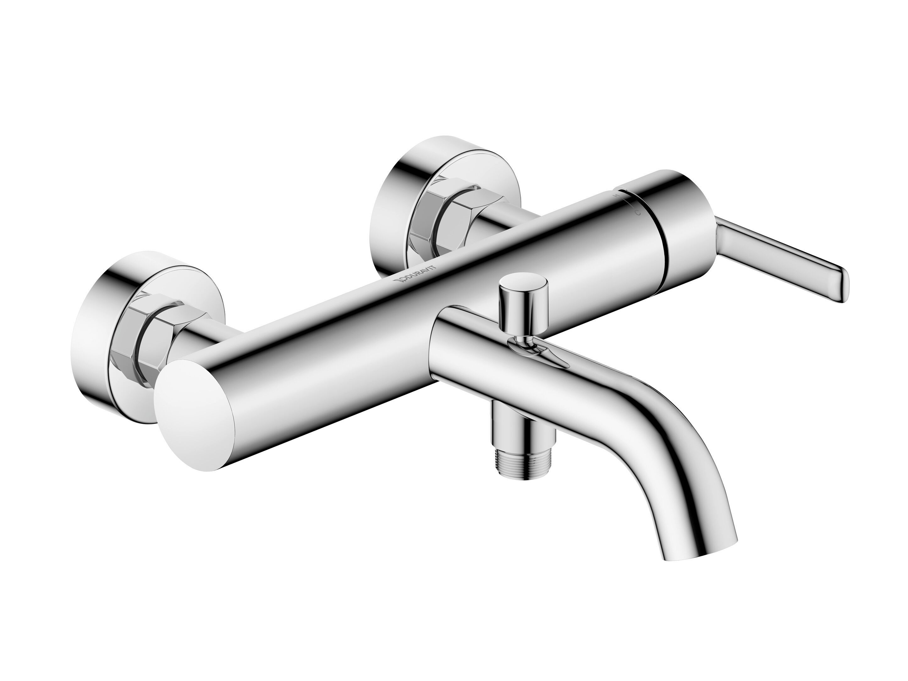 Внешний однорычажный смеситель для ванны с переключателем Duravit Balcoon ARCH-00041250 - Вид №1