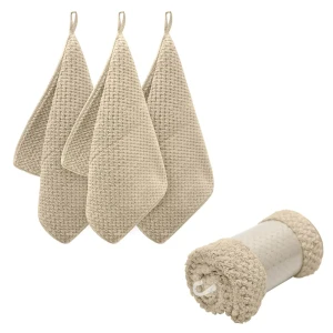 Махровое полотенце Bravo 30×30 см, набор 3 шт — компактная мягкость для дома 89426469