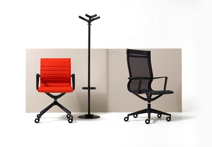 Diemme Офисное кресло из ткани с 4-мя спицами на колесиках Liberty sun-id-1435256 - Вид №4