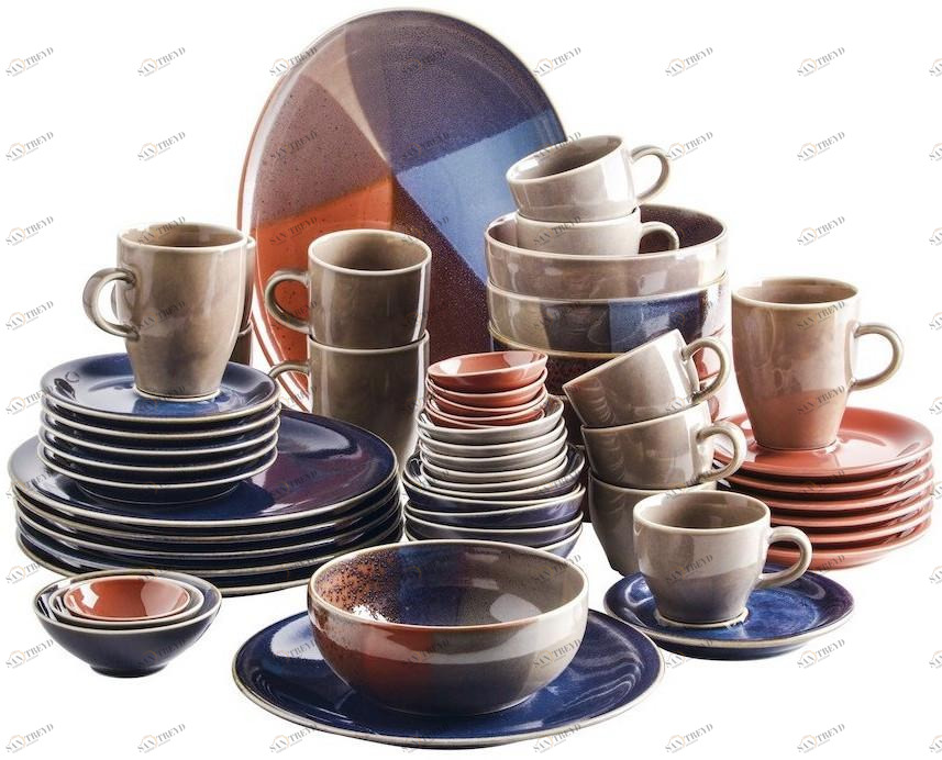 1T0941A93021W Homestyle комбинационная служба 55tlg. atlanticblue Kahla-porzellan 