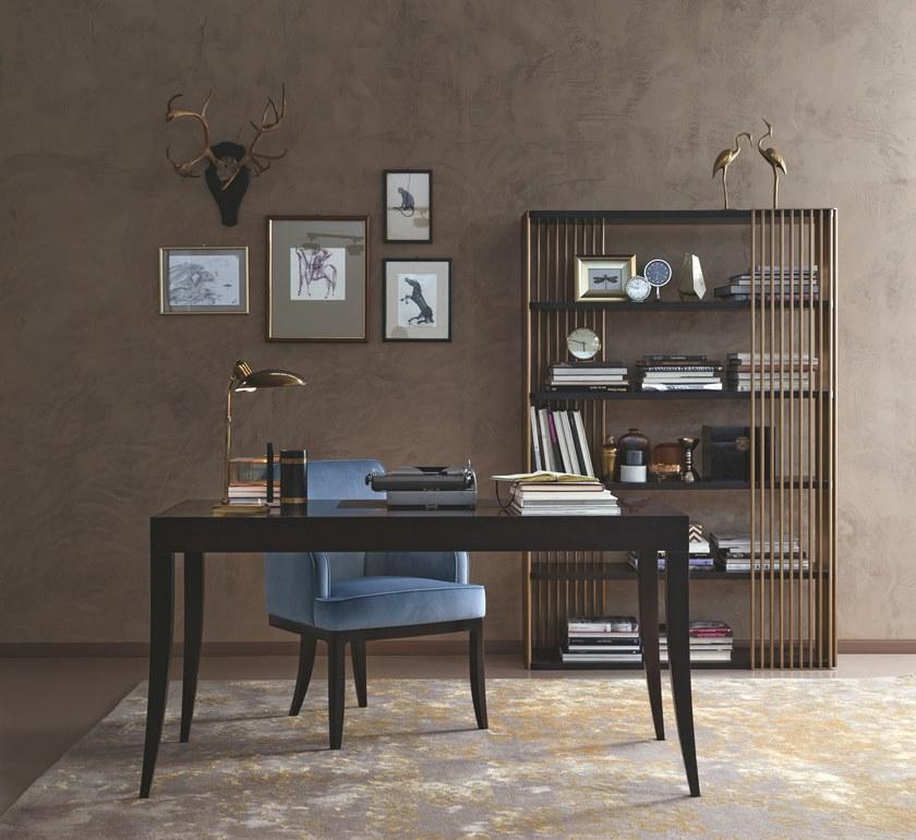 SELVA Открытый двусторонний книжный шкаф из дерева и металла  8088  - Вид №4