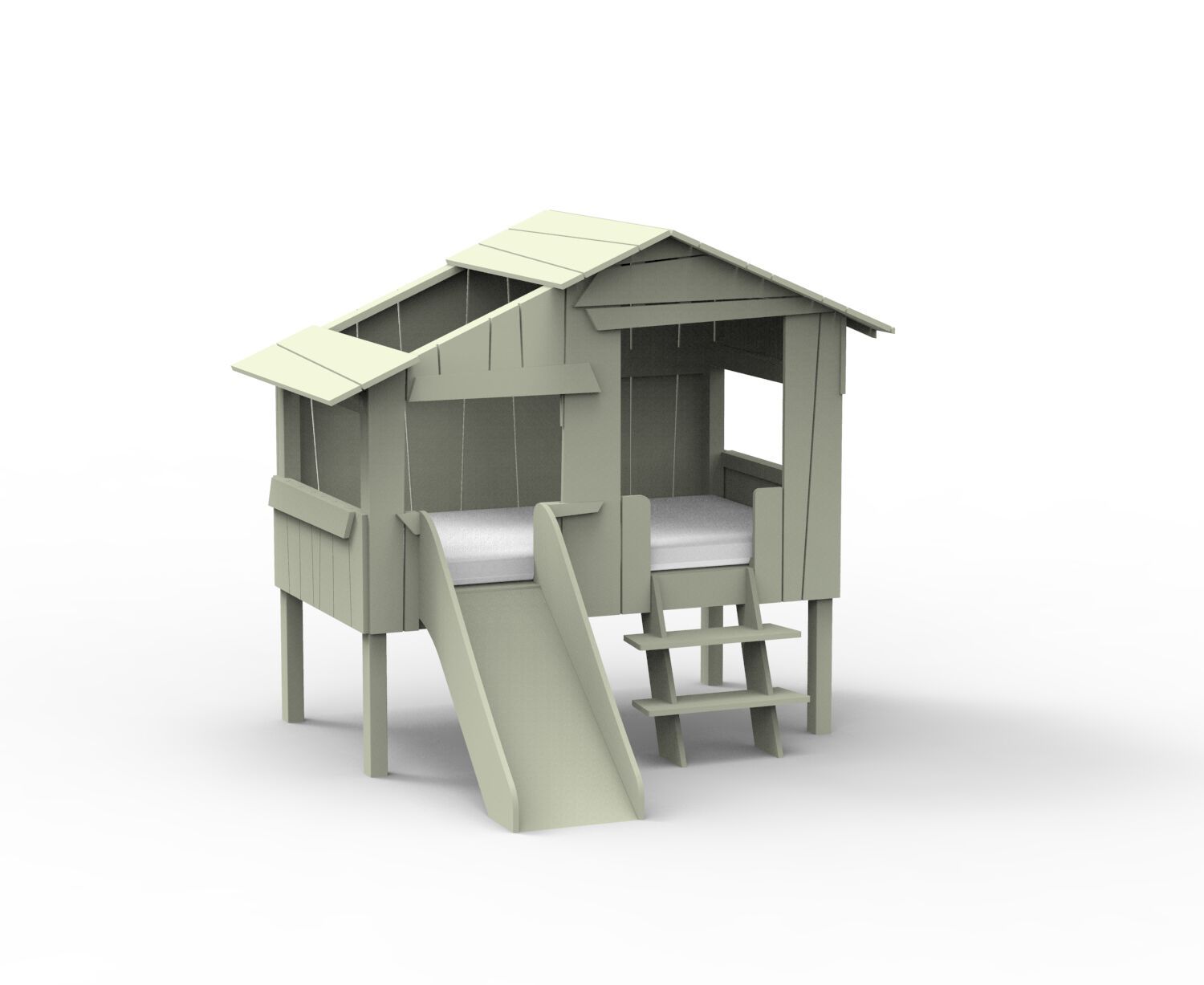 Кровать-чердак из МДФ Mathy by Bols TREEHOUSE BEDS &amp ARCH-00114895 - Вид №22