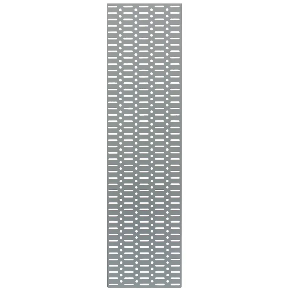 Панель перфорированная Larvij 585x155 мм, цвет серый 81944629 STLM-2113180  - Вид №2