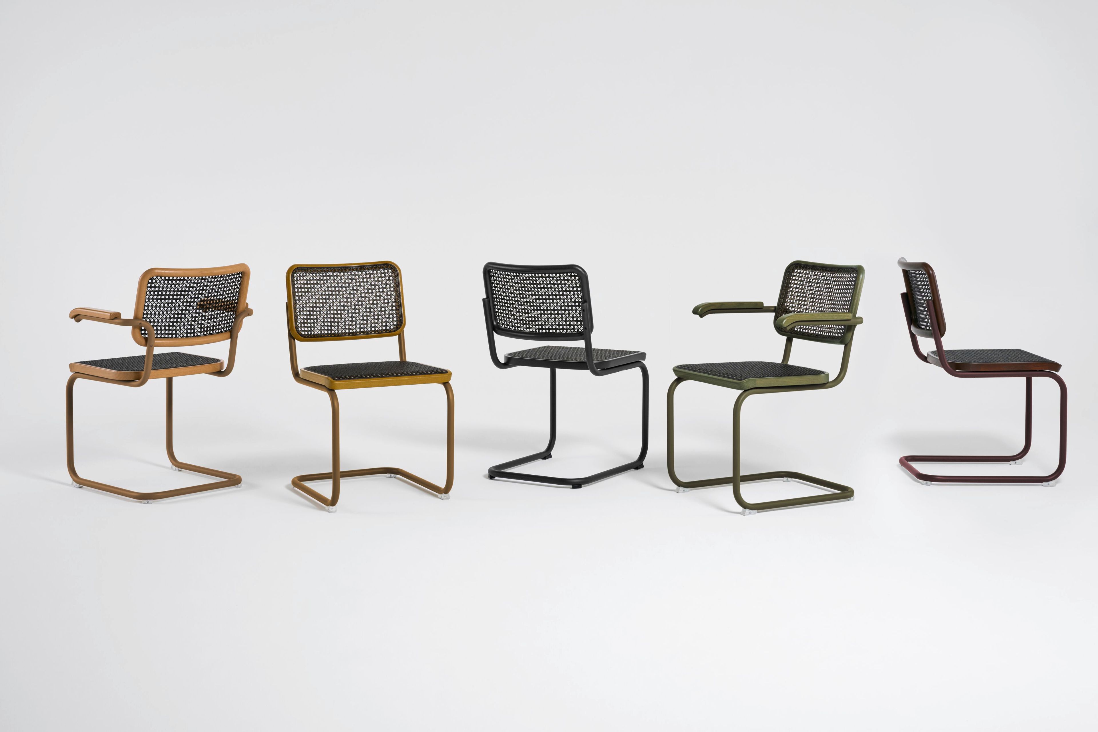 Консольный стул с усиленной технической тканью THONET S 32 / S 64 ARCH-00012063 - Вид №6