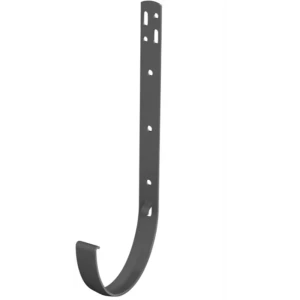 Кронштейн желоба металлический Технониколь Оптима 12.8 мм 120 мм цвет серый