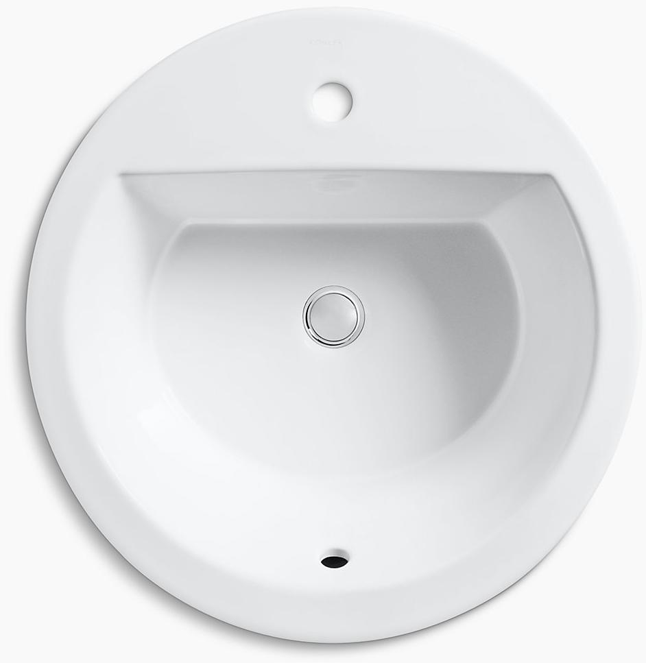 K-2714-1-0 Накладная раковина на столешницу  прямоугольная Kohler  - Вид №2