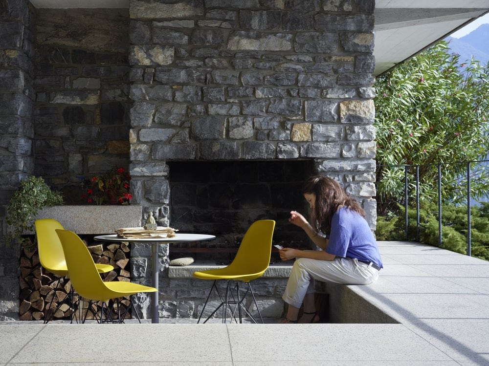 Мягкий стул из ткани VITRA Eames Plastic Chair ARCH-00146883 - Вид №11