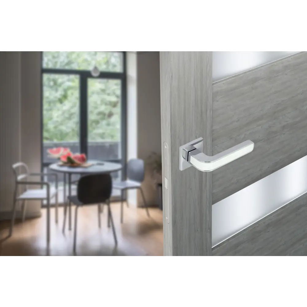 Дверные ручки EDSON для межкомнатных дверей в стиле хром 85168443 STLM-0059328 - Вид №6