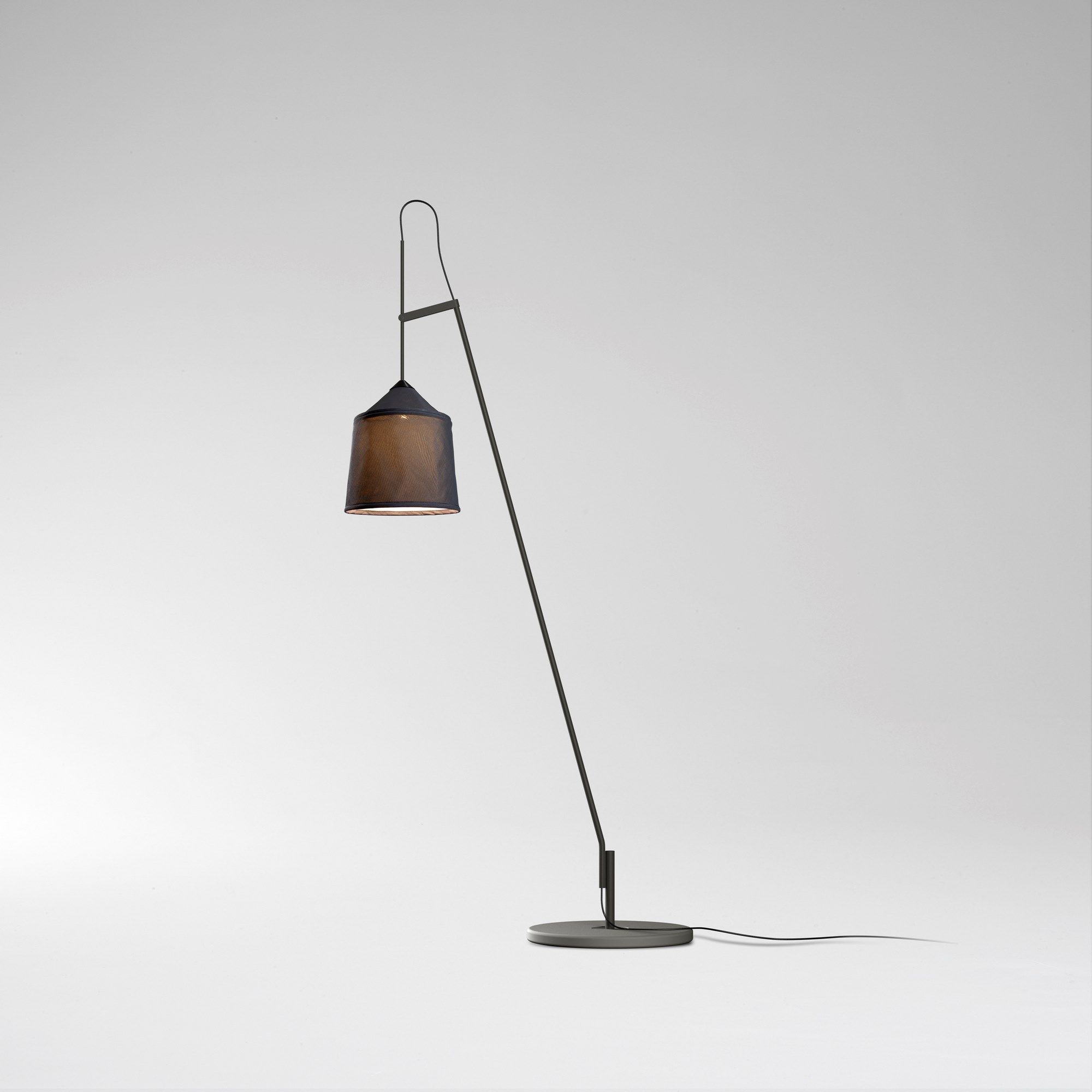 Напольная лампа из нержавеющей стали и текстилена Marset Jaima ARCH-00132175 - Вид №5