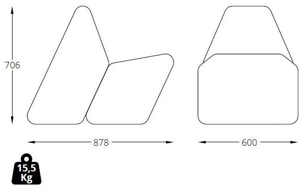 BlackCork Кресло из пробки Cacao sun-id-1509176 - Вид №8