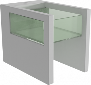 GLBI011 Напольное биде приставное GSG CERAMIC