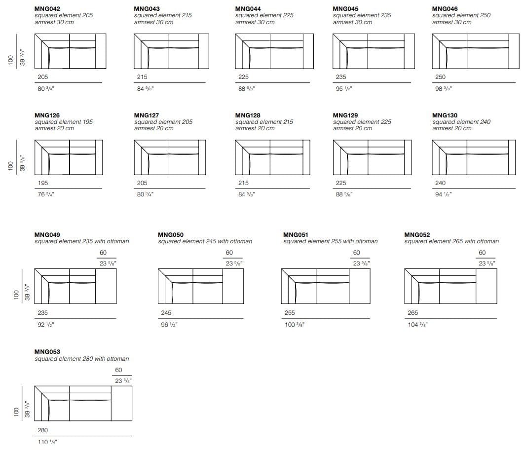 Ткань диван BODEMA MAN-GO ARCH-00097216 - Вид №10