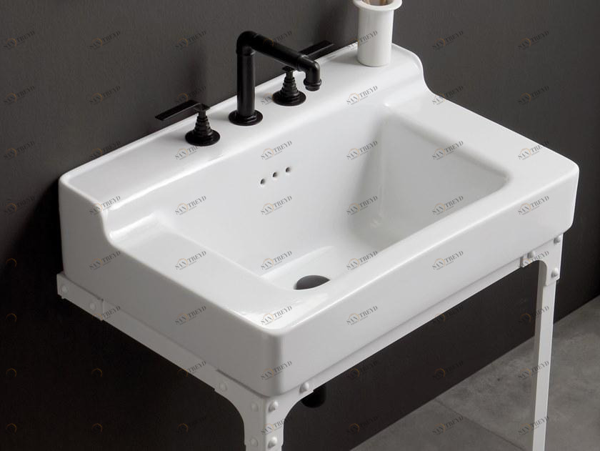 Напольная раковина стоящая овальная BLEU PROVENCE Industrialis sun-id-1495577