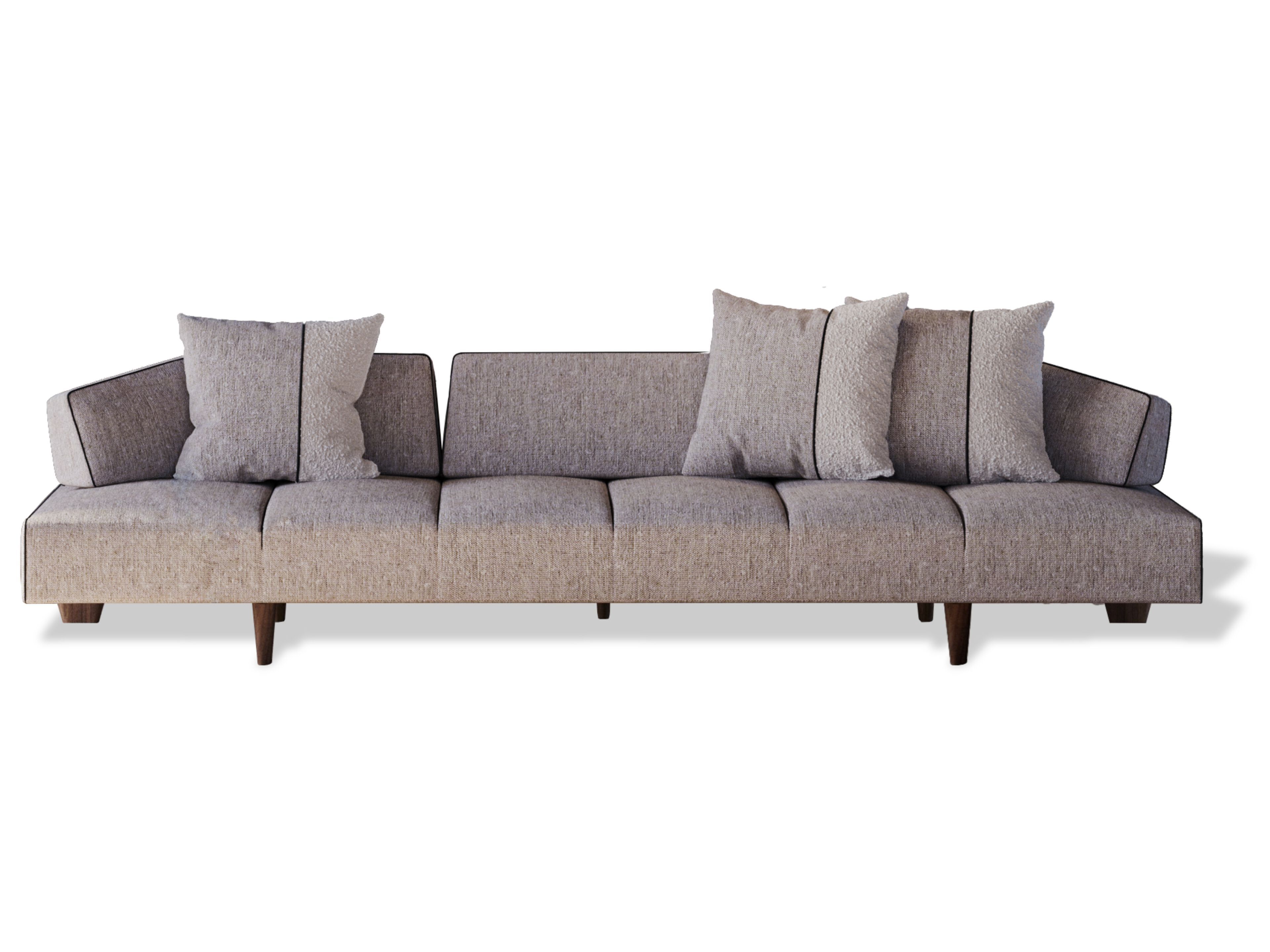 Секционный диван из кожи или ткани Vibieffe 25 LANE ARCH-00027394