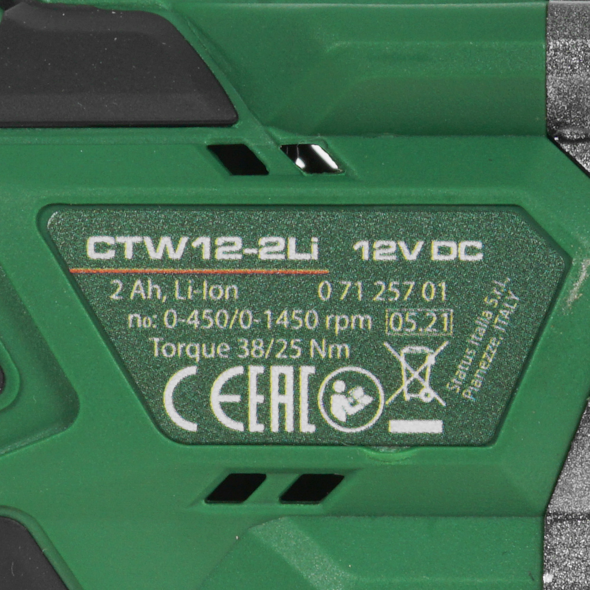 Дрель-шуруповерт STATUS CTW12-2Li 9903572 STDN-0026182 - Вид №2