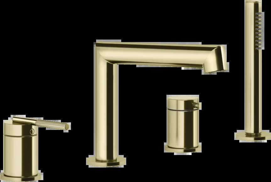 Смеситель для ванны 63537 710 Gessi Ingranaggio ЛАТУНЬ PVD