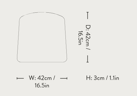 Напольная подушка ткани &Tradition Thorvald ARCH-00090638 - Вид №3