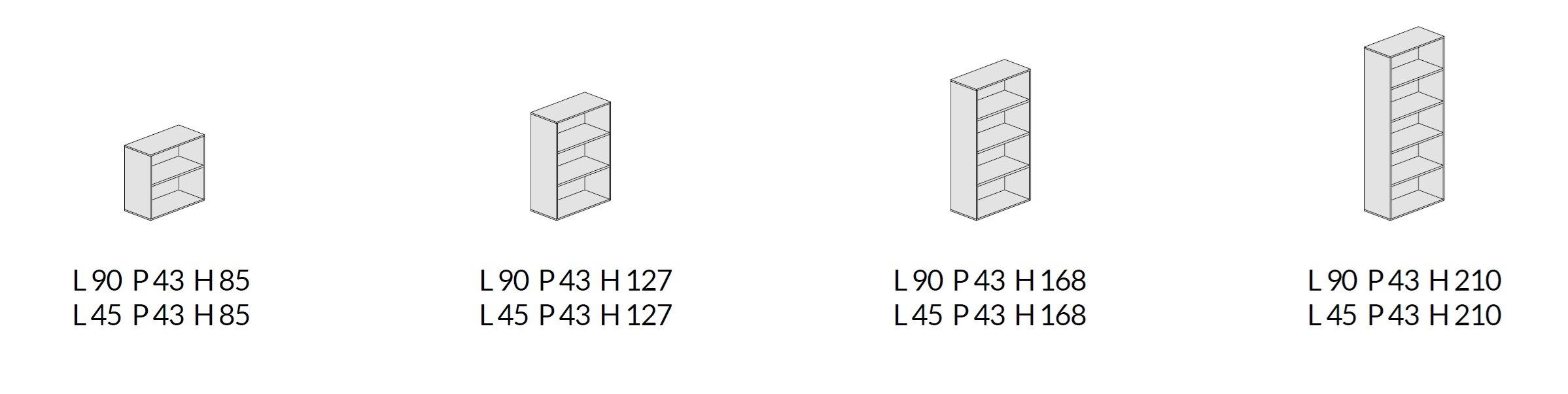 Деревянный офисный шкаф с распашными дверями About Office Bold58 ARCH-00076900 - Вид №3