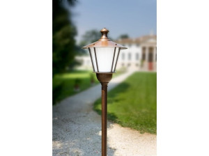 Латунный фонарь садовый уличный фонарь