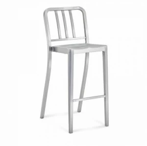 Emeco Высокий табурет из алюминия Heritage