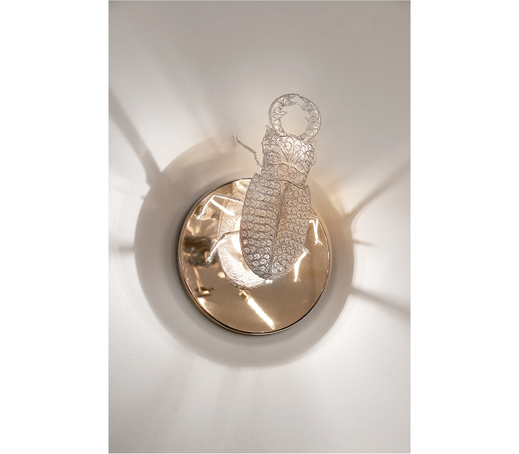 0-197 Филигранный настенный светильник lucanus Boca Do Lobo  - Вид №10