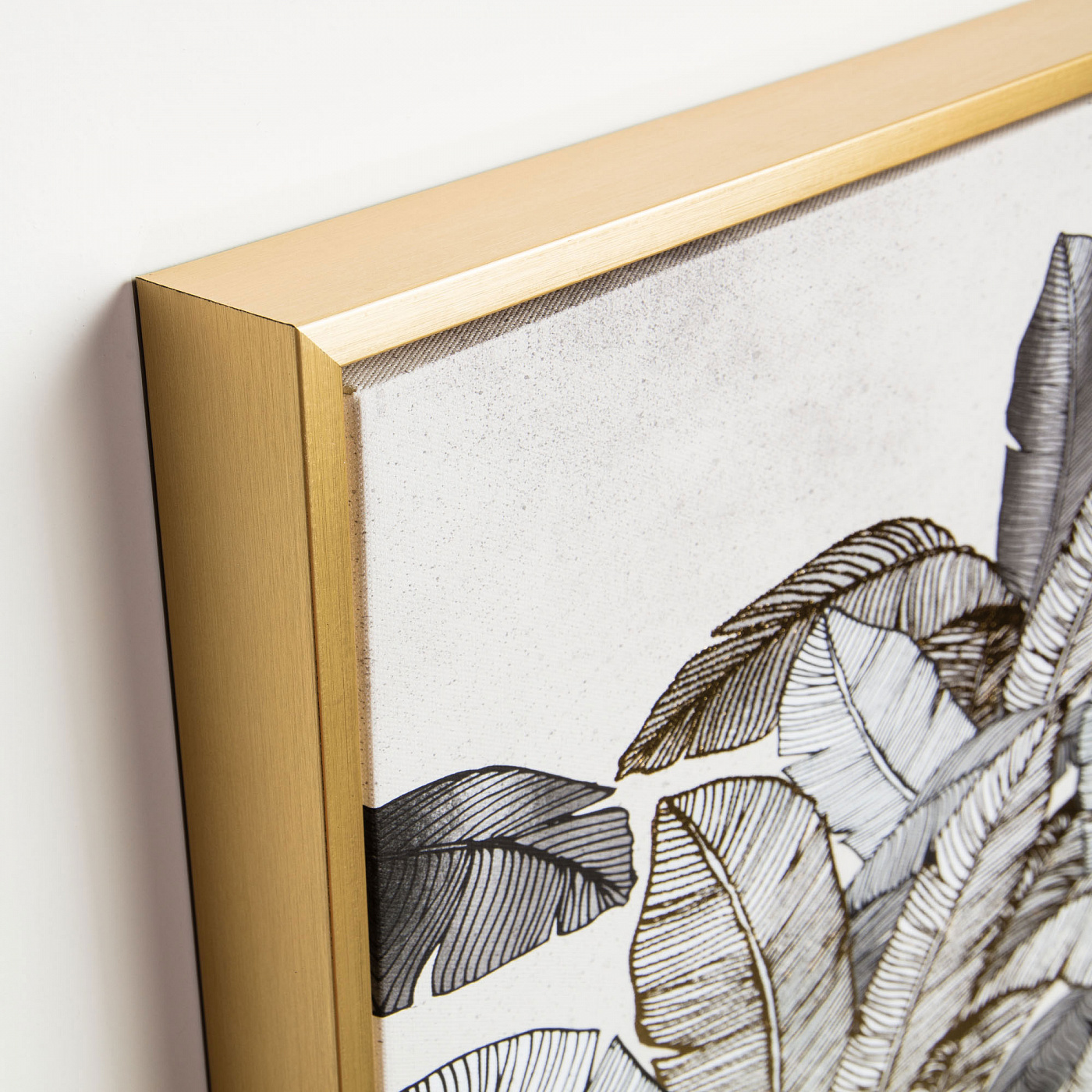 070999 Картина Ibisco золото La Forma Imogen  - Вид №3