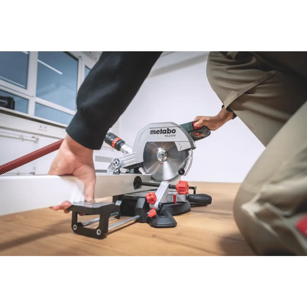 Пила торцовочная сетевая Metabo KS216M, 1350 Вт, 216 мм STLM-2198862 - Вид №2