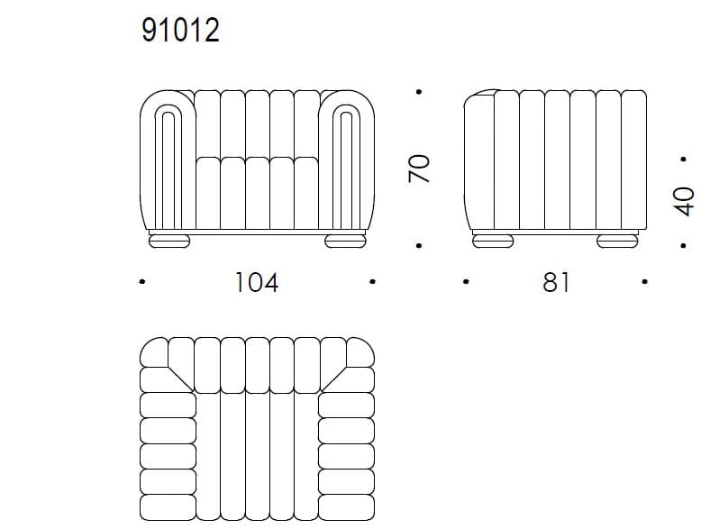 Кресло Wittmann Клуб 1910 ARCH-00064570 - Вид №3