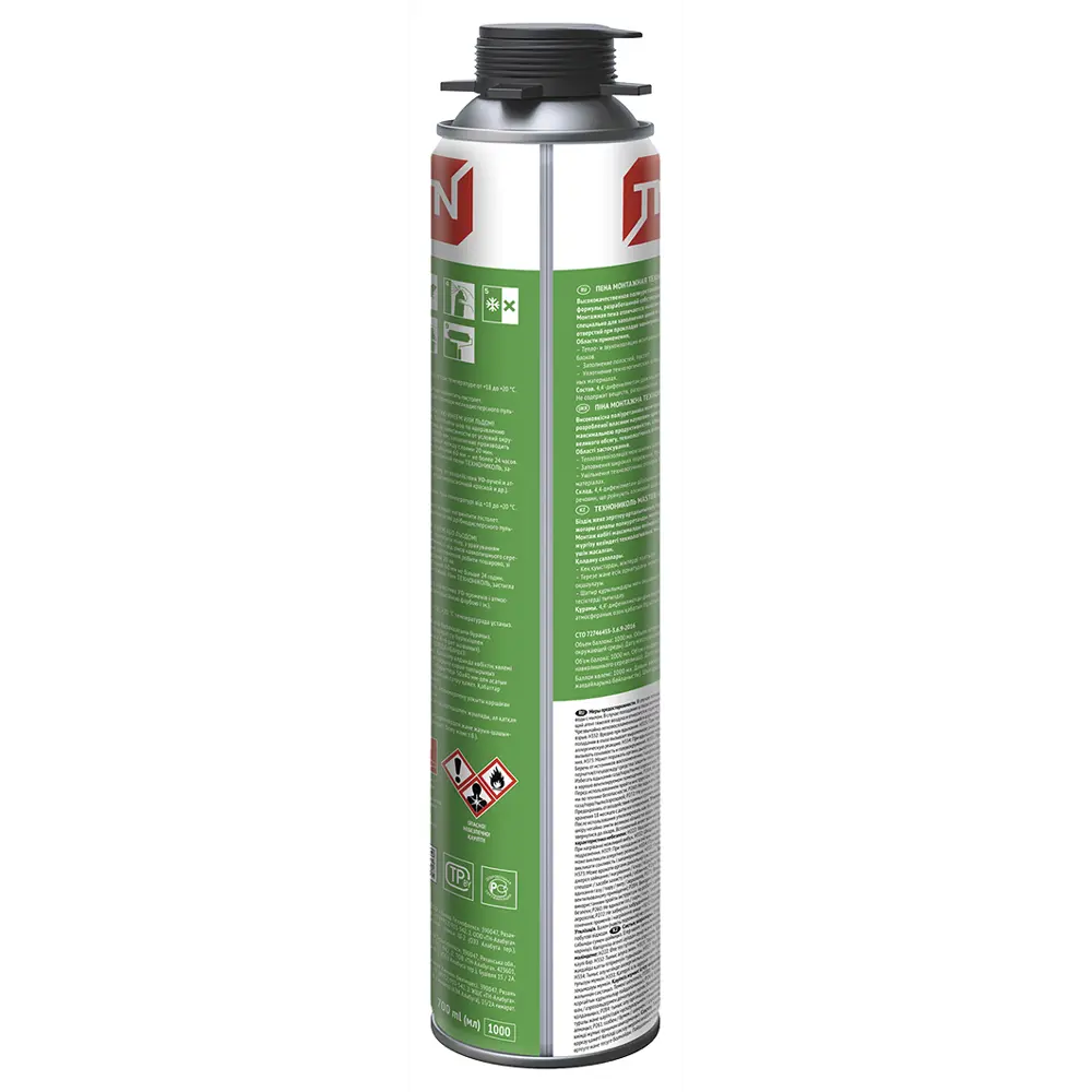 Пена монтажная профессиональная Технониколь Master 60 всесезонная 700 мл STLM-2073176 - Вид №1