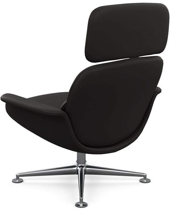 KNOLL Вращающееся кресло из кожи с высокой спинкой Kn sun-id-1508549 - Вид №1