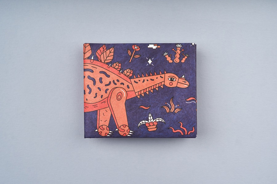 NW-122 Кошелек - new dinosaur New wallet  - Вид №2