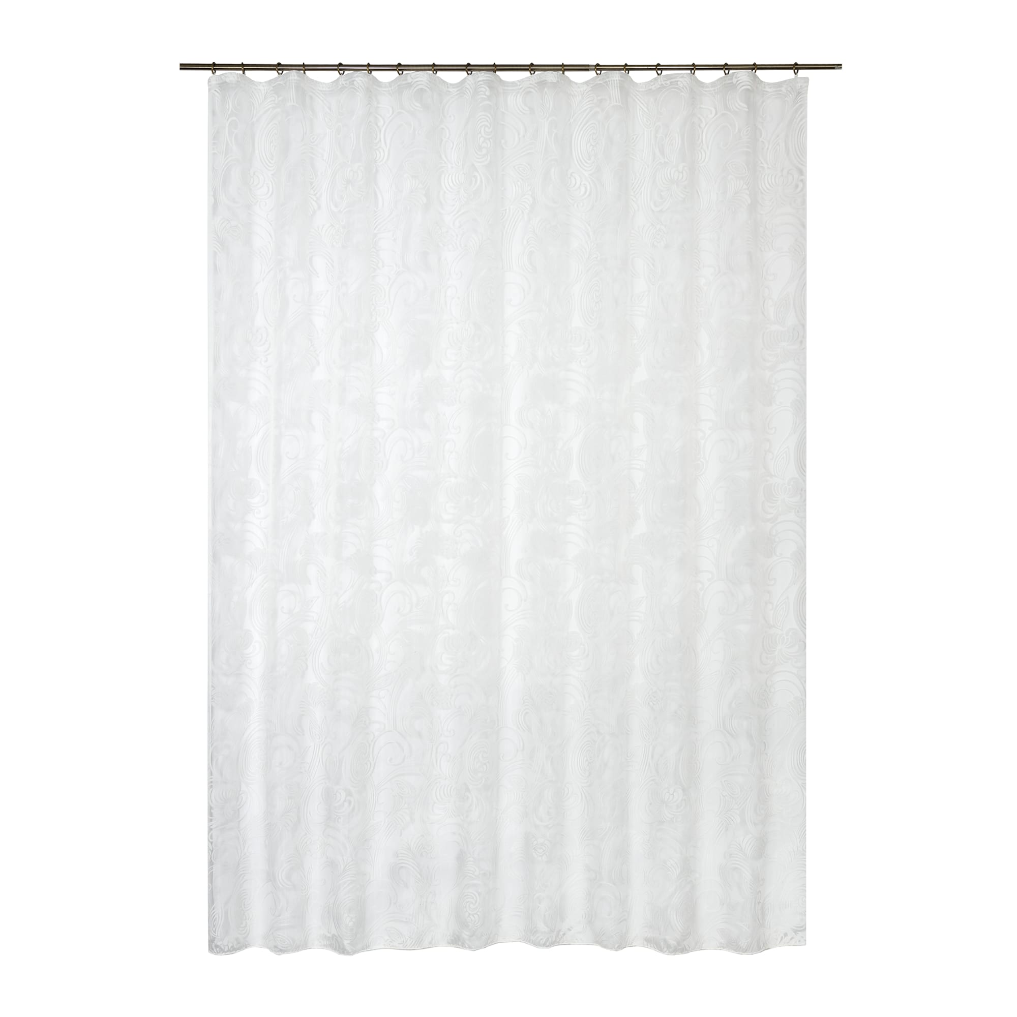 82594875 Тюль на ленте «Ирис» 250x260 см цвет экрю Santreyd 