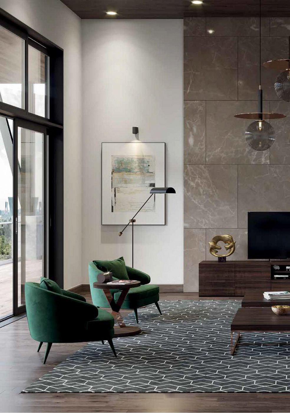 093440 Ковер LasKasas Tile - Вид №1