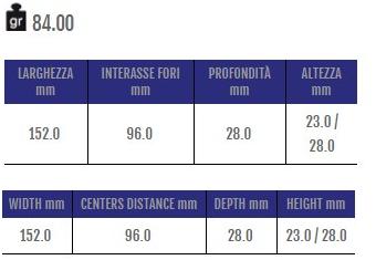 Cosma Мебельная ручка из замака и нейлона  12572  - Вид №1