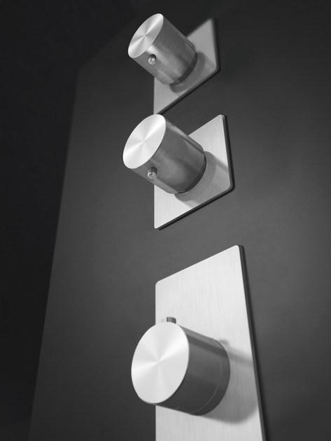 Radomonte Смеситель для душа из нержавеющей стали с переключателем на 3 отверстия Okami Ter55-o - Вид №1