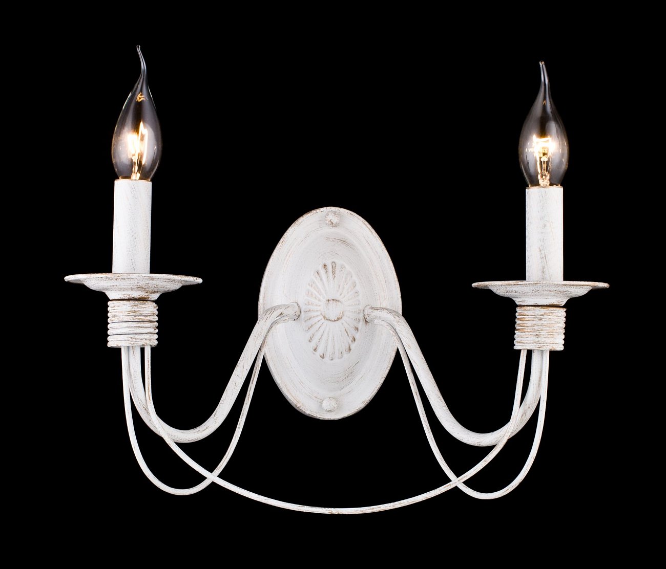 Бра настенное белое с золотым Velia FR2046-WL-02-WG FREYA CLASSIC 00-3957464 Белый - Вид №1