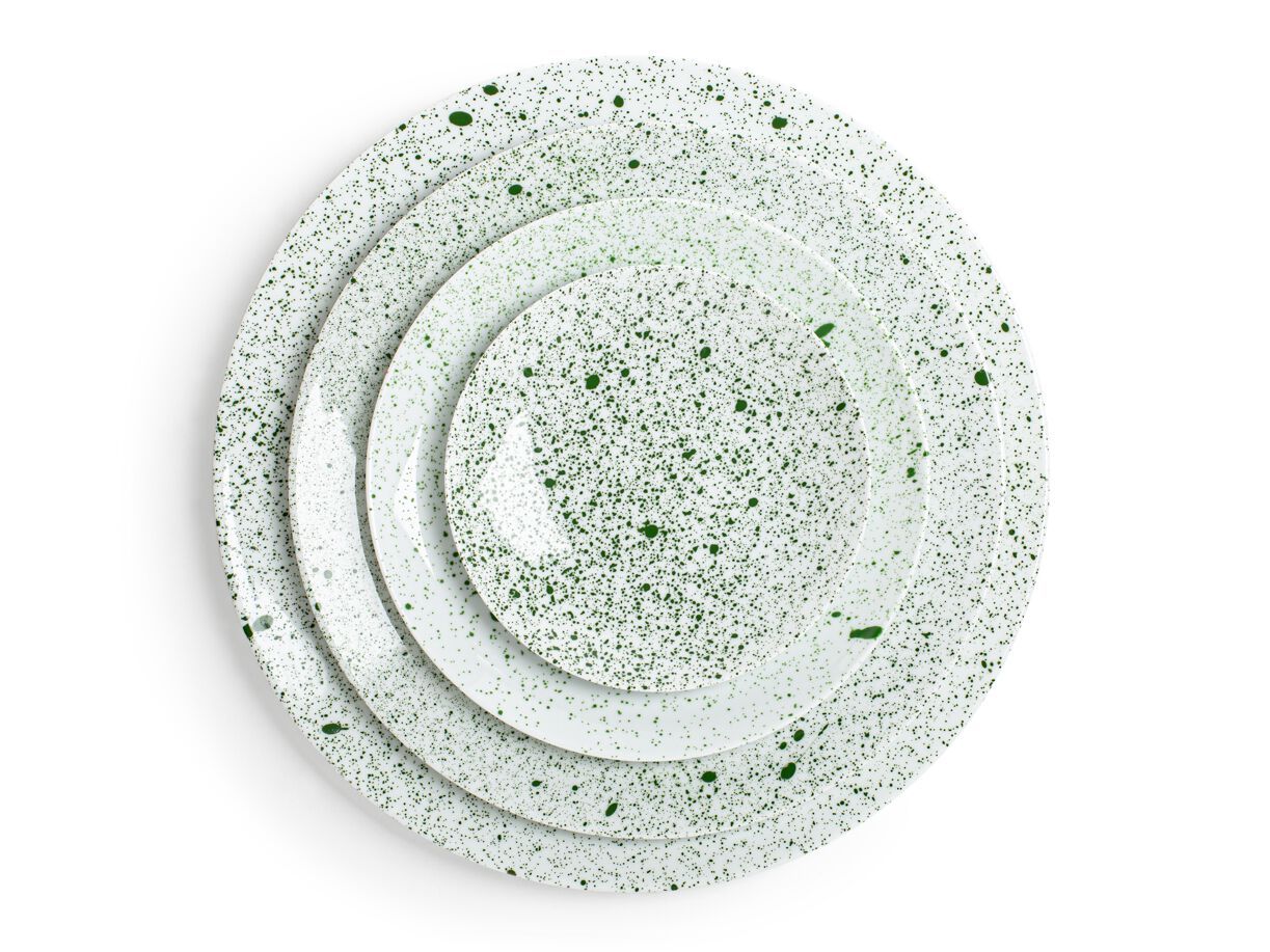 Набор фарфоровых сервировочных тарелок Non Sans Raison Splash ARCH-00089927 - Вид №11