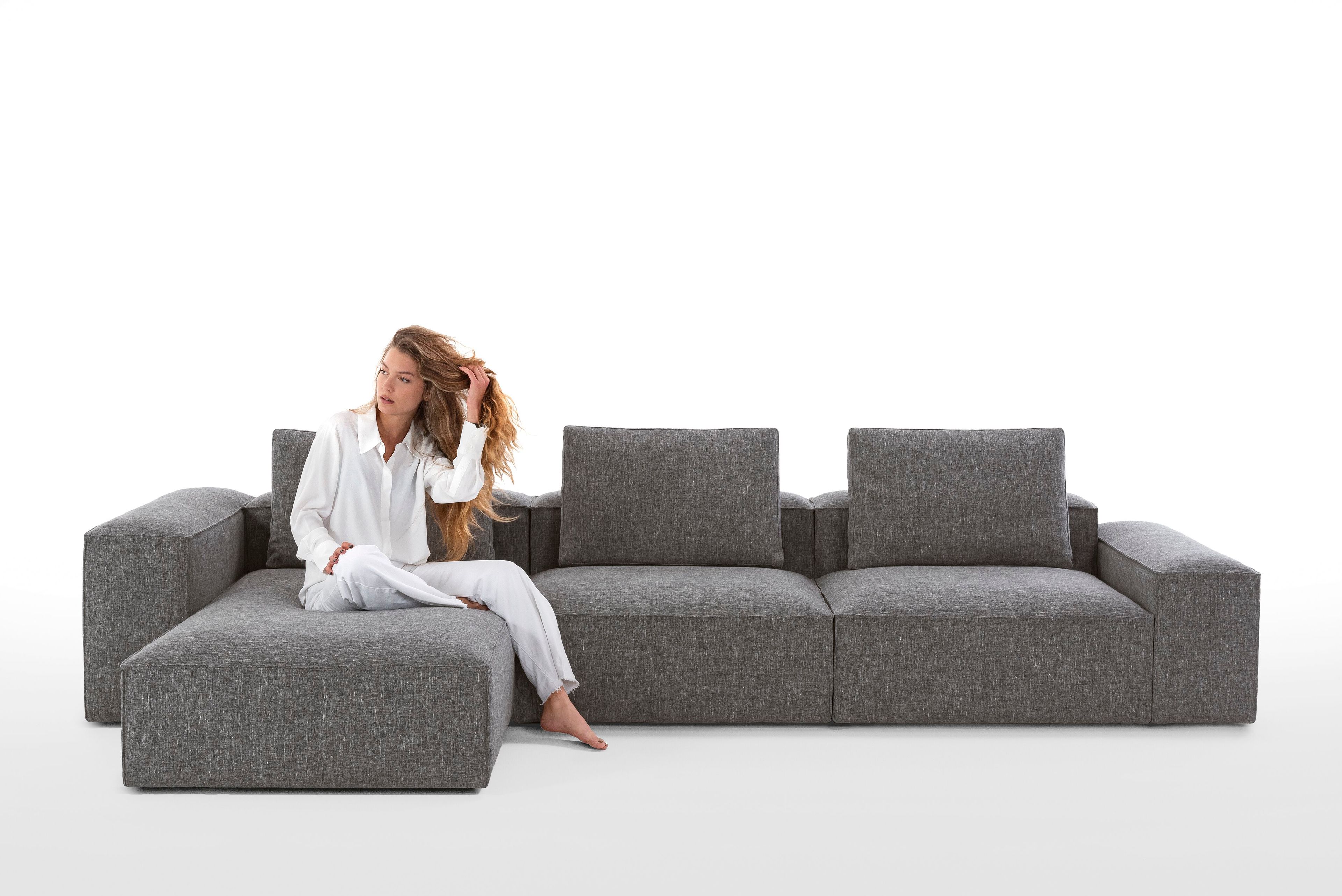 Секционный диван из ткани Felis Softliving ARCH-00129186 - Вид №22