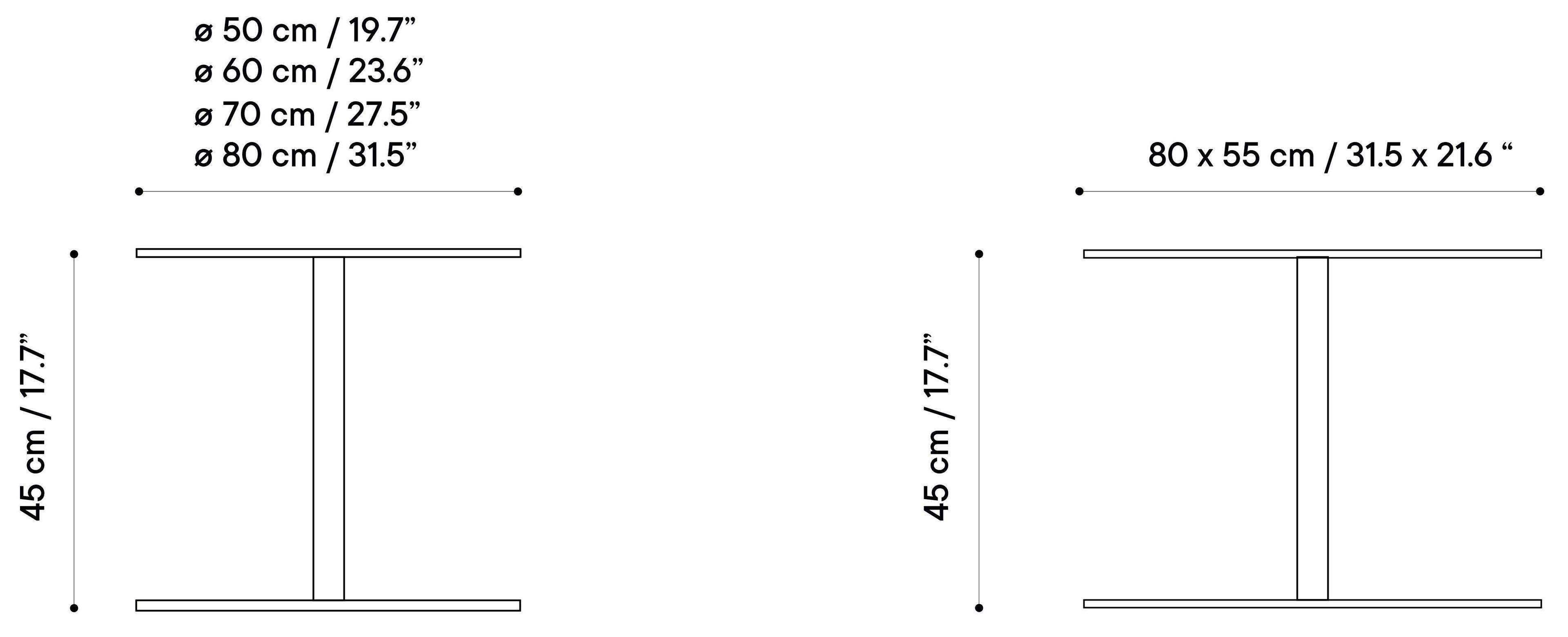 Стальной круглый садовый стол iSimar Eivissa ARCH-00086711 - Вид №5