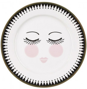 Тарелка Icons Сlosed eyes 19 см
