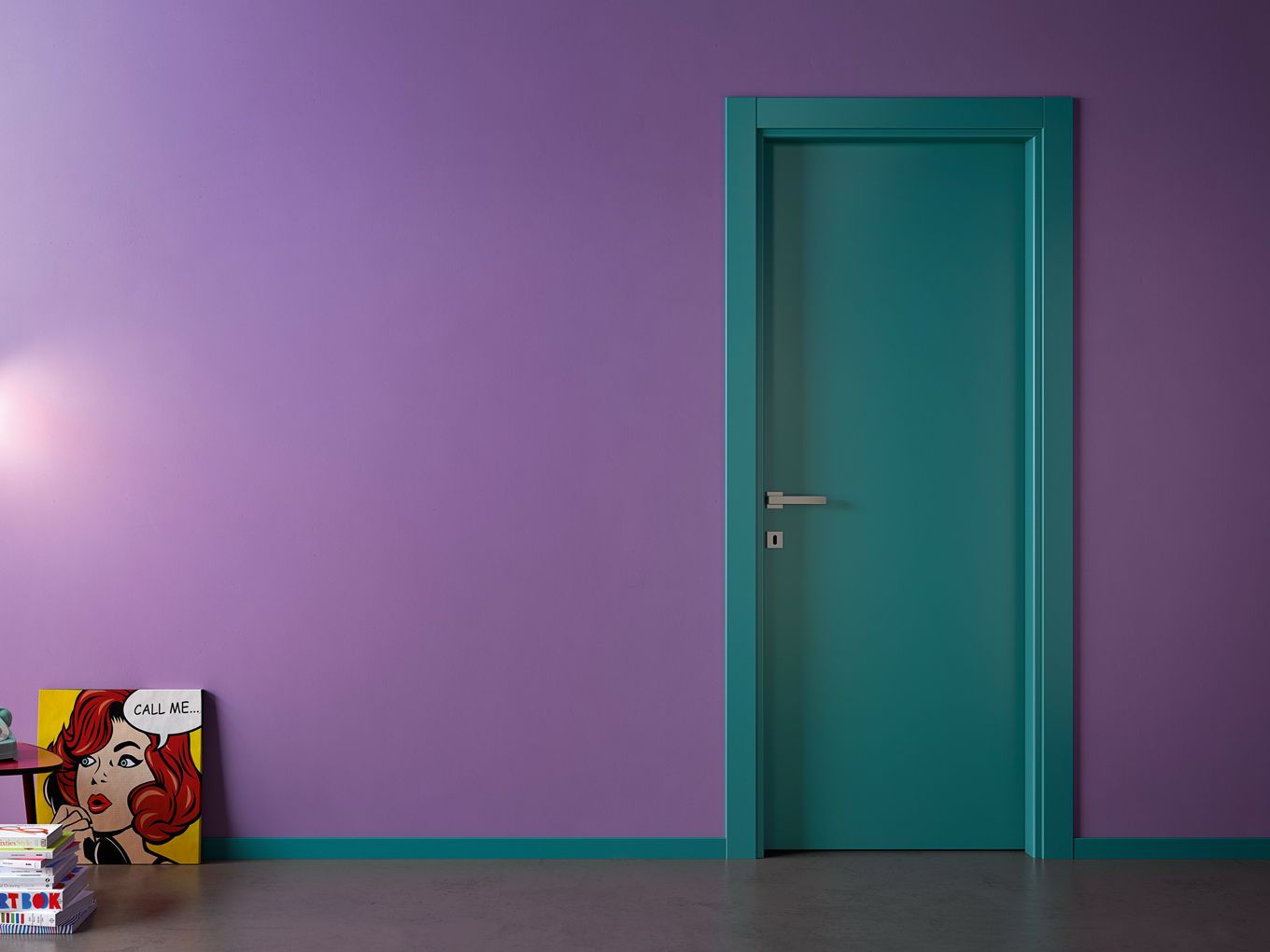 Матовая ламинированная дверь GIDEA 1000Colours ARCH-00030019 - Вид №2