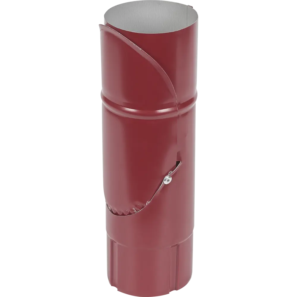 Отвод для сбора воды D90 мм цвет вишня ВЕГА STLM-2011156 - Вид №2